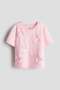 Motif-detail t-shirt