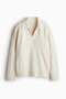 Fine-knit collared jumper - 5