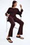 Rib-knit trousers - 5