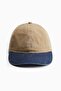 Embroidered-motif twill cap - 2