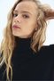 Fine-knit polo-neck top - 2