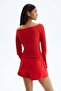 Rib-knit off-the-shoulder top - 4