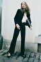 Flared velvet trousers - 4