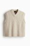Loose Fit Fluffy sweater vest - 2