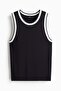 Slim Fit Ribbed vest top - 5