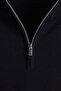 Regular Fit Zip-top merino wool jumper - 2