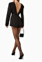 Bobby Romper, Stylish Jumpsuit with Belt, Long Sleeves, and Shoulder Pads - 3