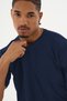 Men's 100% Organic Cotton Soft Textured Comfort Fit Crew Neck T-Shirt E222 - 4