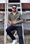 Men'S, Embroidered Detail, Regular-Fit, Winter-Spring, Slim Corduroy Shirt G16 - 3