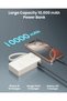 10000mAh Power Bank with Built-in USB-C Cable | PD Fast Charging for iPhone/Android - 3