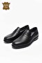 Genuine Leather Black Non-Slip Sole Men's Loafer Casual Stylish Shoes