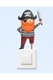 Outlet Cover Sticker - Children's Baby Room Wall Sticker - Pirate Outlet Cover Sticker - 2