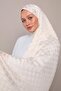 شال كابري من قماش الجاكار منقوش بنمط إكرو - 3