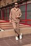 Men'S, Woven Velvet, Regular-Fit, Old Money Culture, Shirt-Pants Set G16-305 - 7