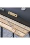 Inferno Elite Series BBQ Grill - Black - Premium Steel & Wood Construction for Outdoor Cooking - 7