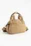 Soft Textured Ultra-Lightweight, Waterproof Polyamide Fabric Shoulder and Arm Bag Mink Model: (571-13-14H) - 4