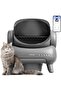 M1 Open-Top Self Cleaning Cat Litter Box, Automatic Cat Litter Box with APP Control, Odor-Fr
