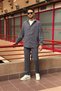 Men'S, Woven Velvet, Regular-Fit, Old Money Culture, Shirt-Pants Set G16-305 - 4