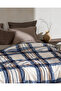 Varnelle Double Sherpa Blanket - Ecru/Indigo - 2