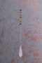 Pink Quartz Stone Pandul Pendulum - 2