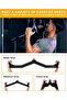 Commercial Premium 5-Set Cable Machine Attachments for Gym Machines, Lat Pull Down Cable Handles - 4