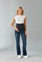 615-Pregnant Women's Lycra Spanish Leg Jeans with Belly Band - 2