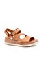 D24Ys-1640 Women's Leather Sandals - 3