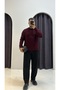 ملابس تريكو أساسية برقبة دائرية - 2
