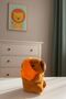 Cute Brown Plush Keychain – Orange Hooded Toy Figure
