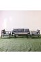 Roma 5-Seater Outdoor Sofa Set - Includes 3-Seater, 2 Single Seats & Coffee Table, 2-Year Warranty - 2