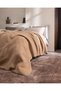 Caureo Double Jacquard Cotton Blanket - Beige/Ecru - 3