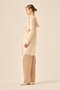 Women's Self-Tie Knitwear Cardigan Stone 20727 - 3