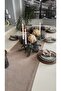 Pearl Velvet Textured Seamless Milk Brown Runner (Without Napkins) - 2