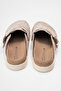 Women's Closed-Front Buckle Sabo Daily Slippers Genuine Leather Zy 4000 - 6