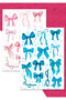 Set of 6 Bow-Themed Stickers Suitable for Planner Agenda Bullet Journal - 2