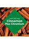 Cinnamon 2000mg Plus Chromium, Sugar Metabolism Support Supplement, 60 Capsules - 3