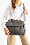 Mega Polo Women's Soft Faux Leather Handbag with Adjustable Long Shoulder Strap - 8