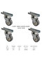 Furniture Wheel 18Mm-30Mm Threaded – Compatible with Tables, Cribs, Bookcases, Coffee Tables Threaded Wheel