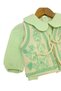 Baby Girl 3-Piece Stylish Muslin Set, Stylish Baby Girl Set with Seasonal Vest for 6-9-12-18 Months - 3
