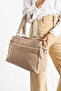 Mega Polo Women's Soft Faux Leather Handbag with Adjustable Long Shoulder Strap - 6