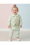 Baby Girl 3-Piece Stylish Muslin Set, Stylish Baby Girl Set with Seasonal Vest for 6-9-12-18 Months