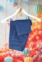 Boy's Slim Fit Skinny Straight Leg Pocket Dark Blue Jeans - 3