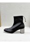26K8469 Stretch Fabric 6cm Thick Heel Boots for Women - 3