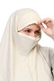 Practical Scarf with Veil - Ready-To-Wear Turban Without Veil – Soufflé Model, Non-Slip and Anti-Sweat - 5