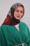وشاح قطني بنمط هولوغرام كريمي - 3