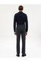 Navy Blue Slim Fit Fabric Trousers 50313641-Vr033 - 4