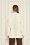 Cream Openwork Oversize Knit Sweater - 8