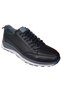 Men's Black Genuine Leather Seasonal Casual Shoes Non-Slip Sole 220