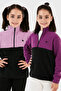Soft Textured Half Zip Color Block Stand Collar 2-Pack Fleece Children's Polar 5905004S2