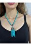 22 cm Turquoise Natural Stone Women's Necklace - 3
